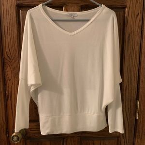 White Birch Long sleeve dolman shirt